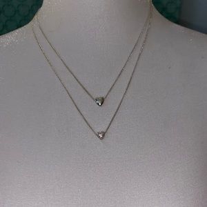 double heart necklace!!!